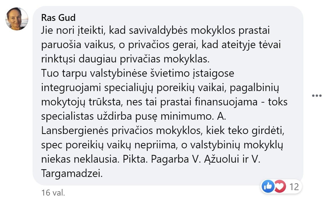 komentaras