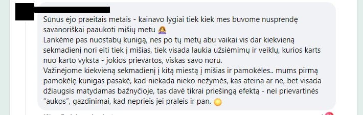 Kunigo svarba