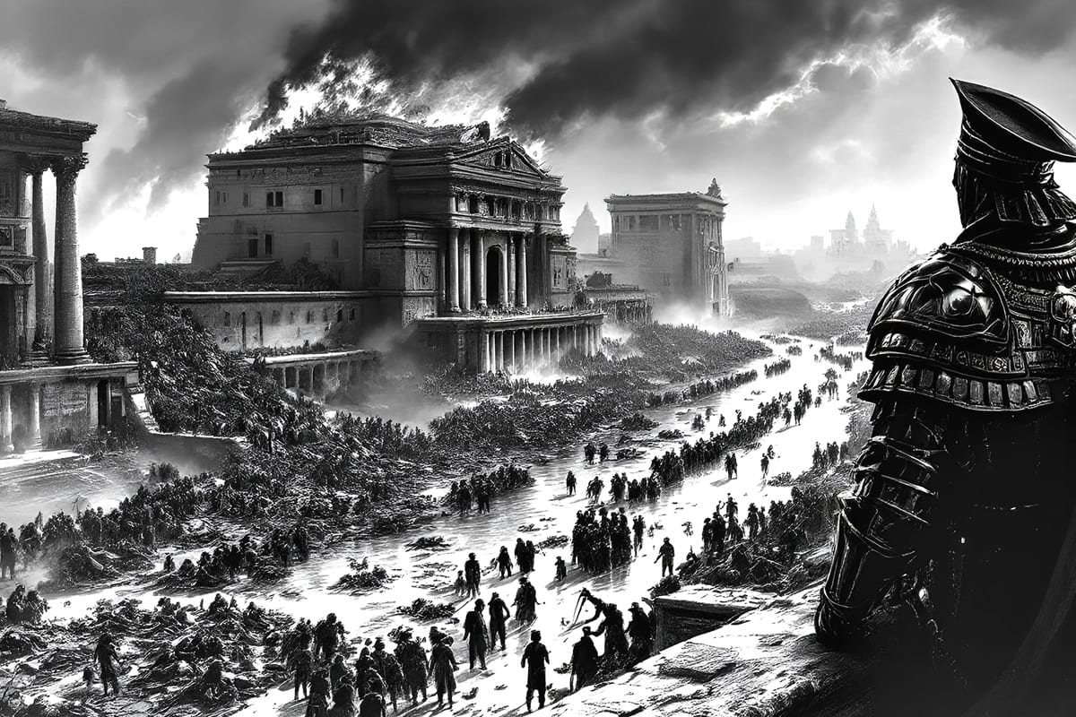 Konkistadorai. Tijų miestų imperija - Vatikanas. Knygos iliustracija.