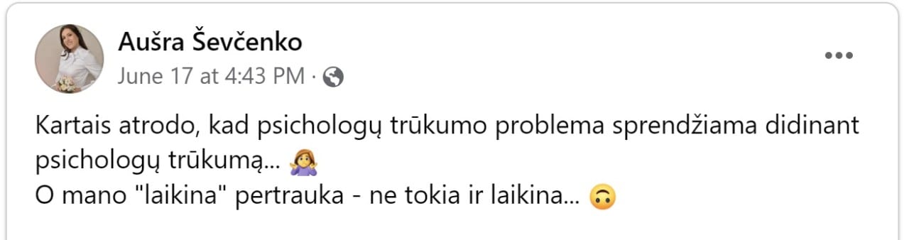 Feisbuko komentaras