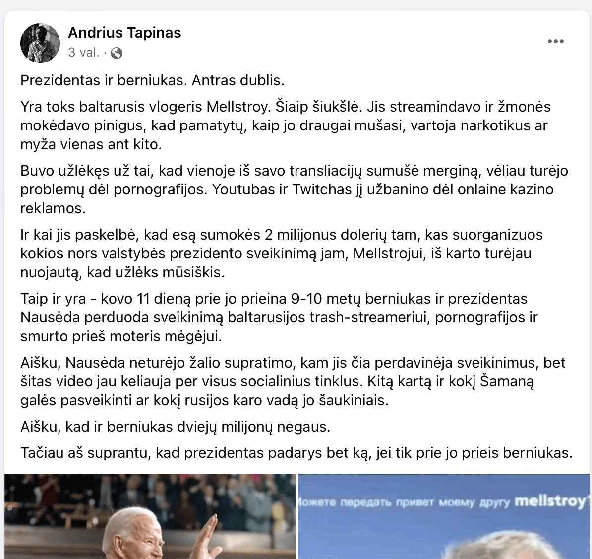 A. Tapino įrašas