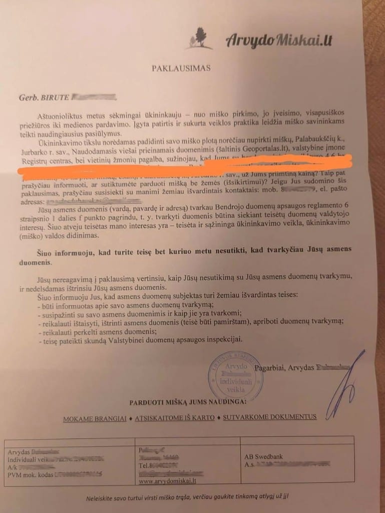 laiškas