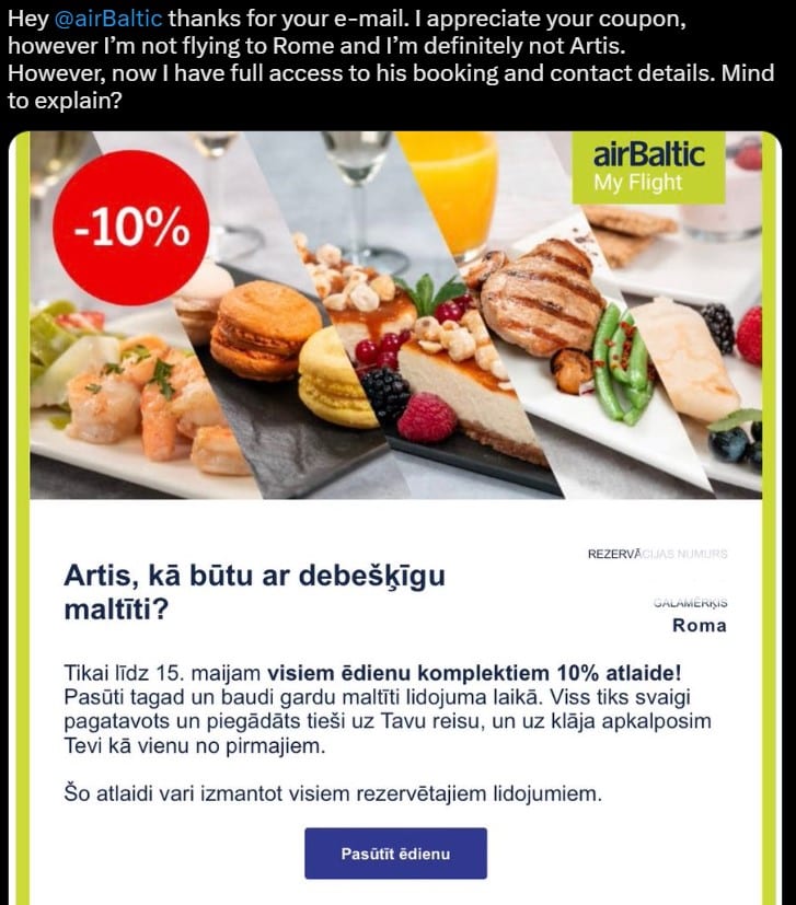 Klientų reakcijos