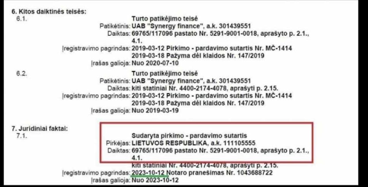 NT išrašas