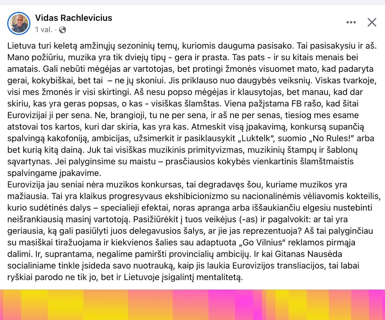 Eurovizija G. Nausėda
