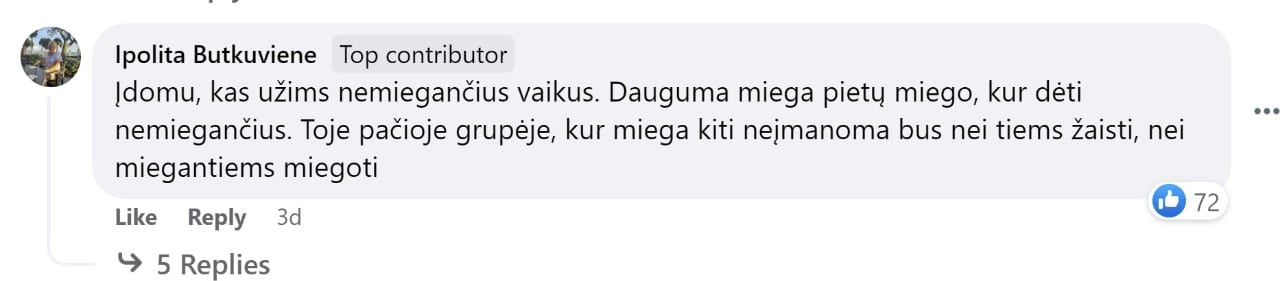 komentaras