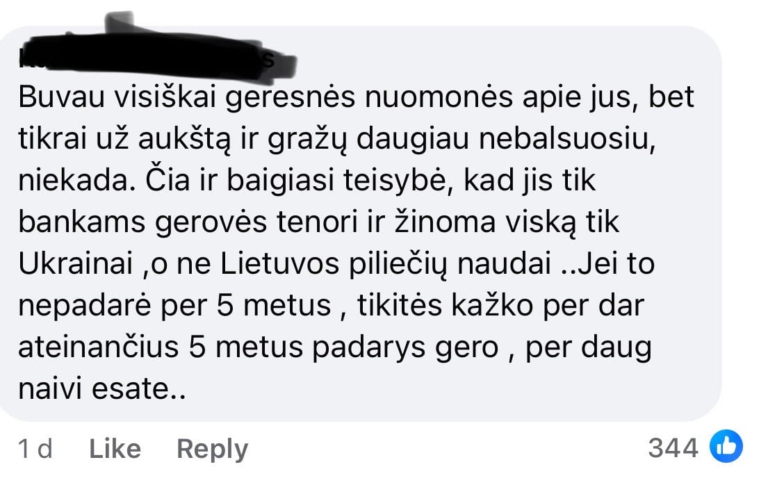 Komentaras