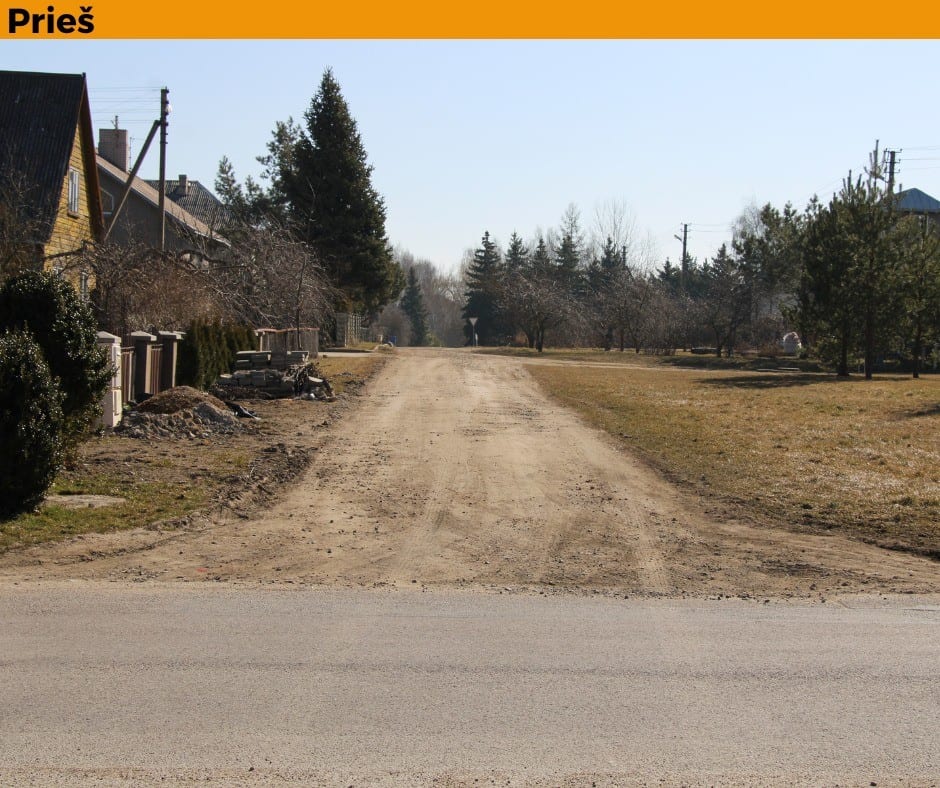 Balsupių gatvė seniau
