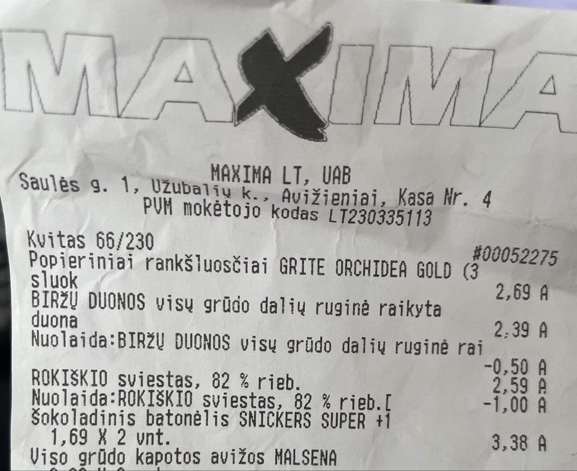 „Maxima“ gudravimas