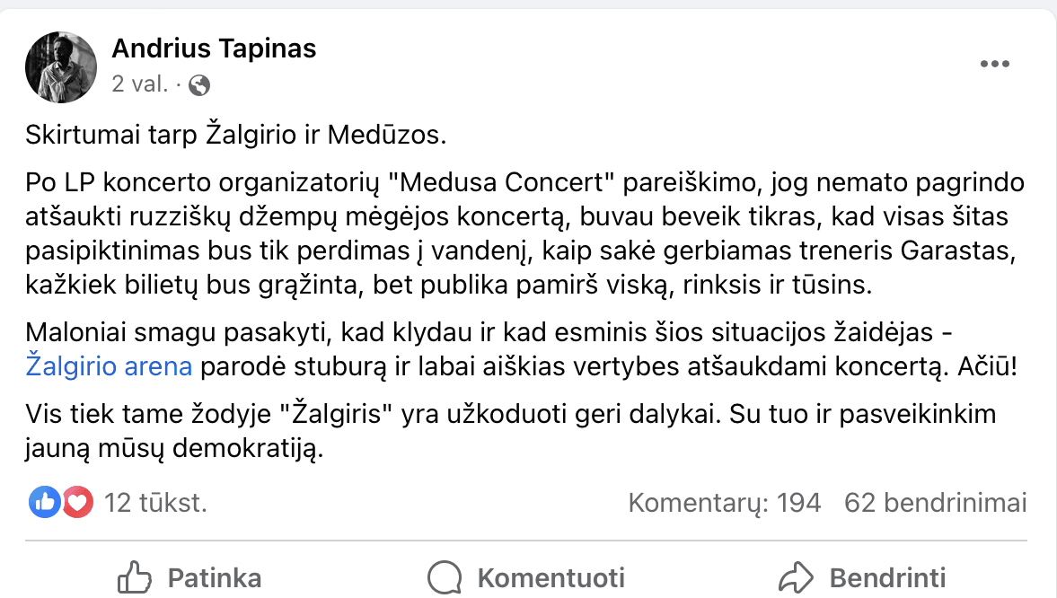 A. Tapino įrašas