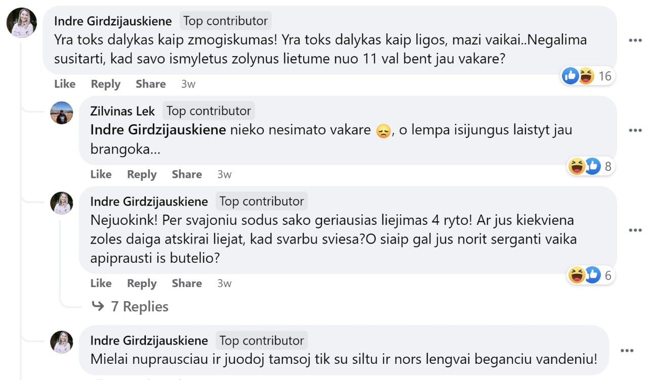 komentaras