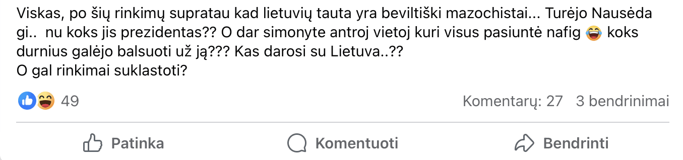 Komentaras