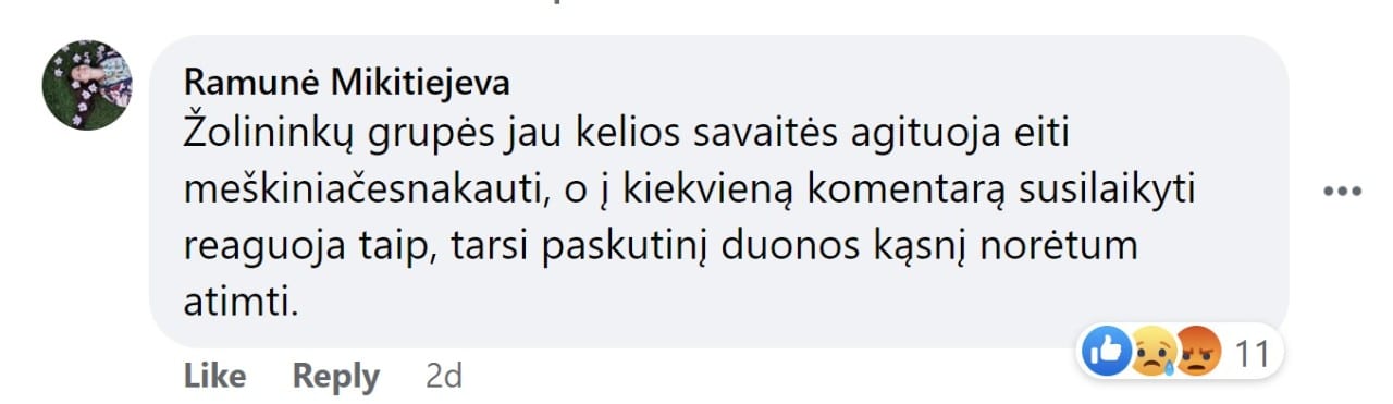 komentaras