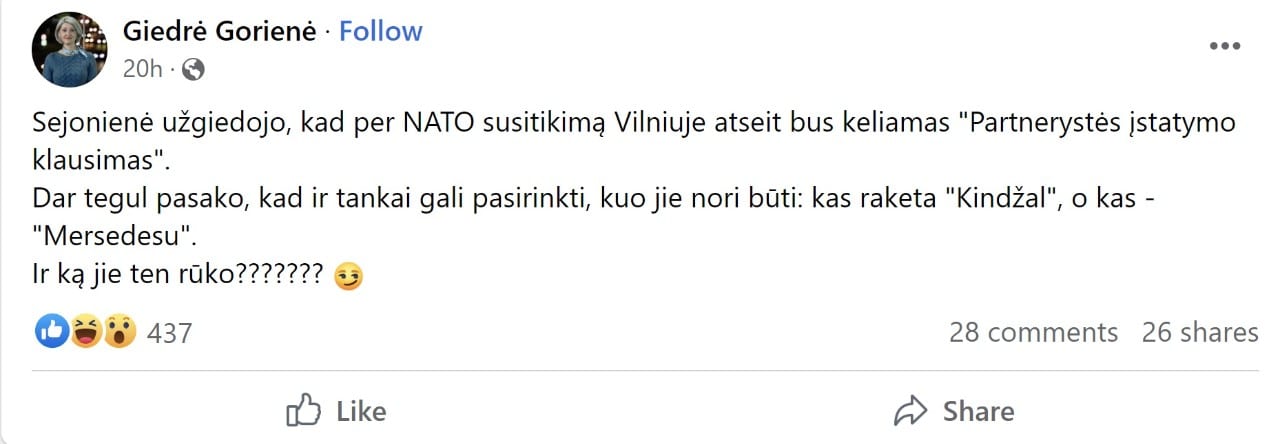 komentaras