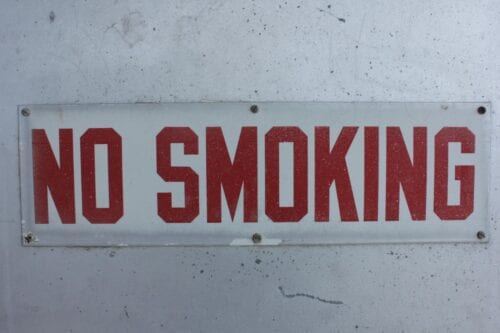 no smoking
